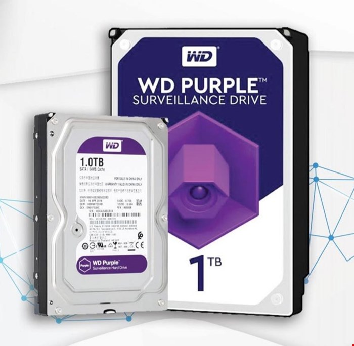 هارد اینترنال 1 ترابایت وسترن بنفش