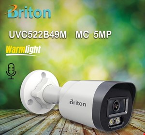 دوربین مداربسته 5 مگاپیکسل برایتون مدل UVC522B49M-MC