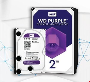 هارد اینترنال 2 ترابایت وسترن بنفش